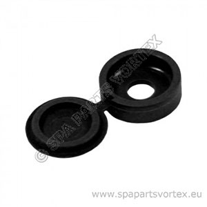 Cover Screw Hinged Black (Marquis Spas)