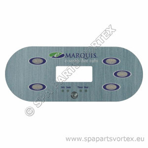 Marquis Spa Overlay E-Series 5-BTN 1 Pump 2014