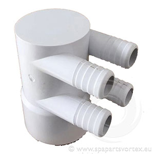 Water Manifold End Cap 2 Inch Socket x 3/4 Inch RB (4PT)